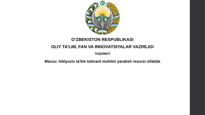 Inklyuziv ta'lim