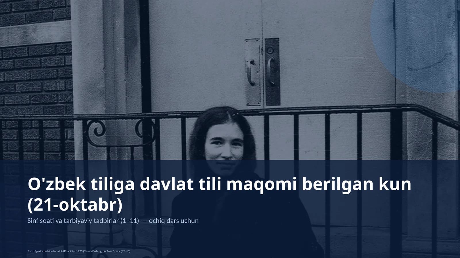 O'zbek tiliga davlat tili maqomi berilgan kun (21-oktabr)