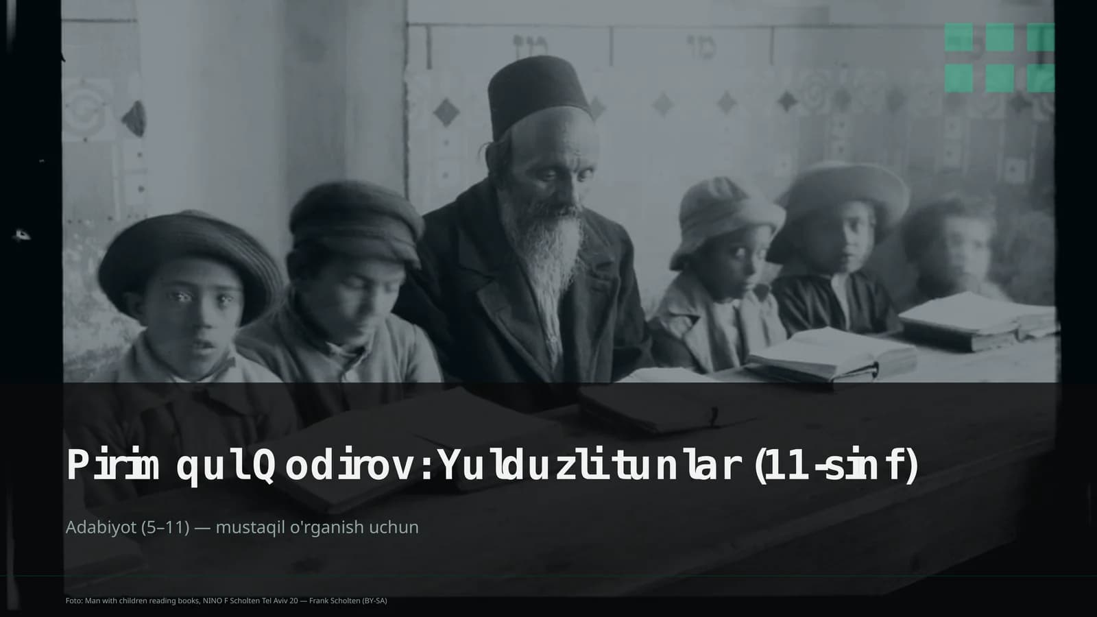 Yulduzli tunlar (11-sinf)