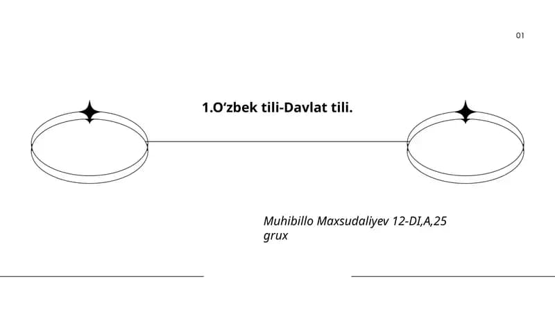 O‘zbek tili-Davlat tili