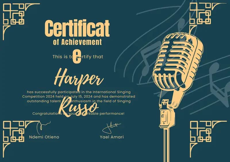 International Singing Competition 2024