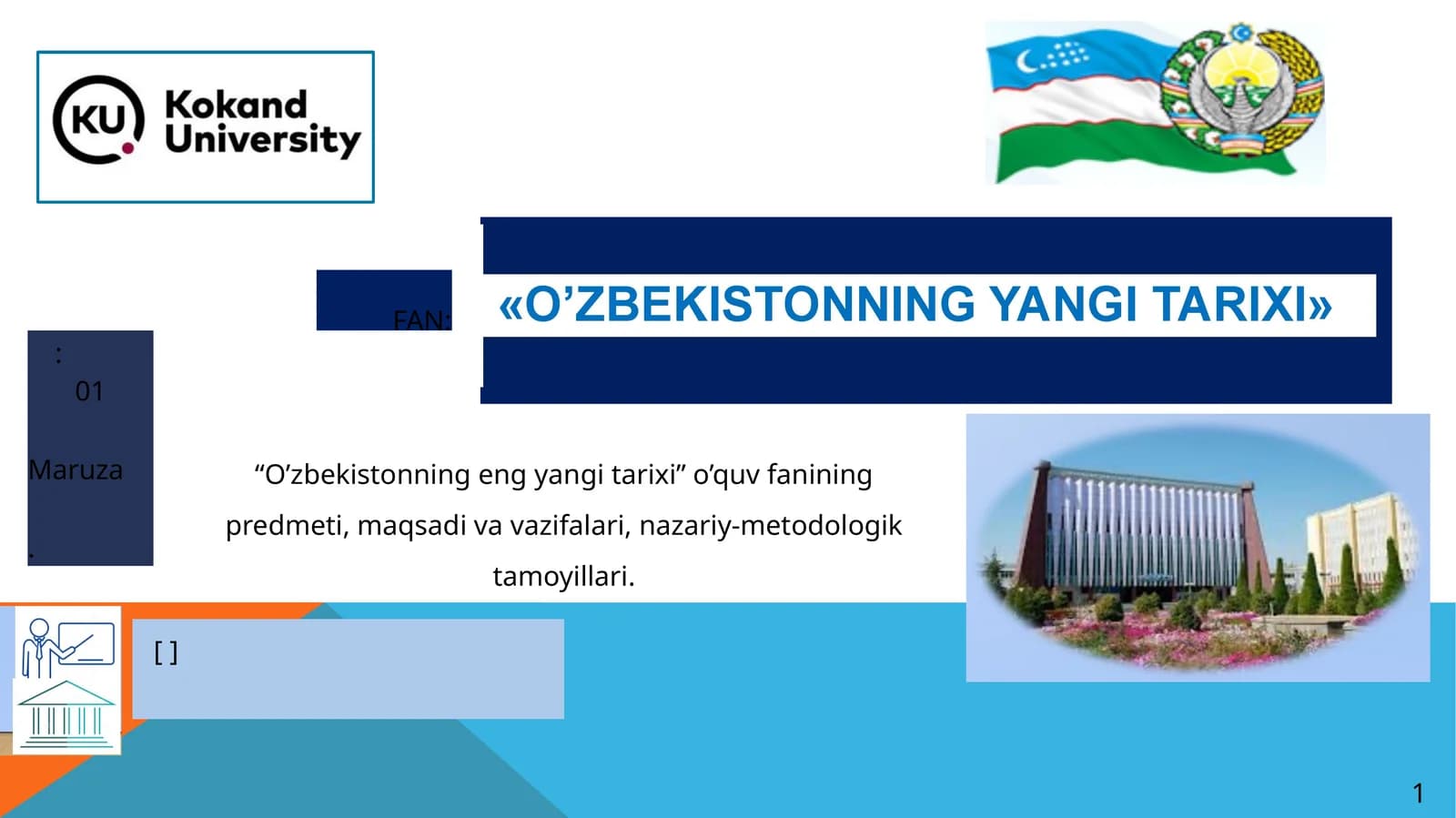 O’zbekistonning eng yangi tarixi