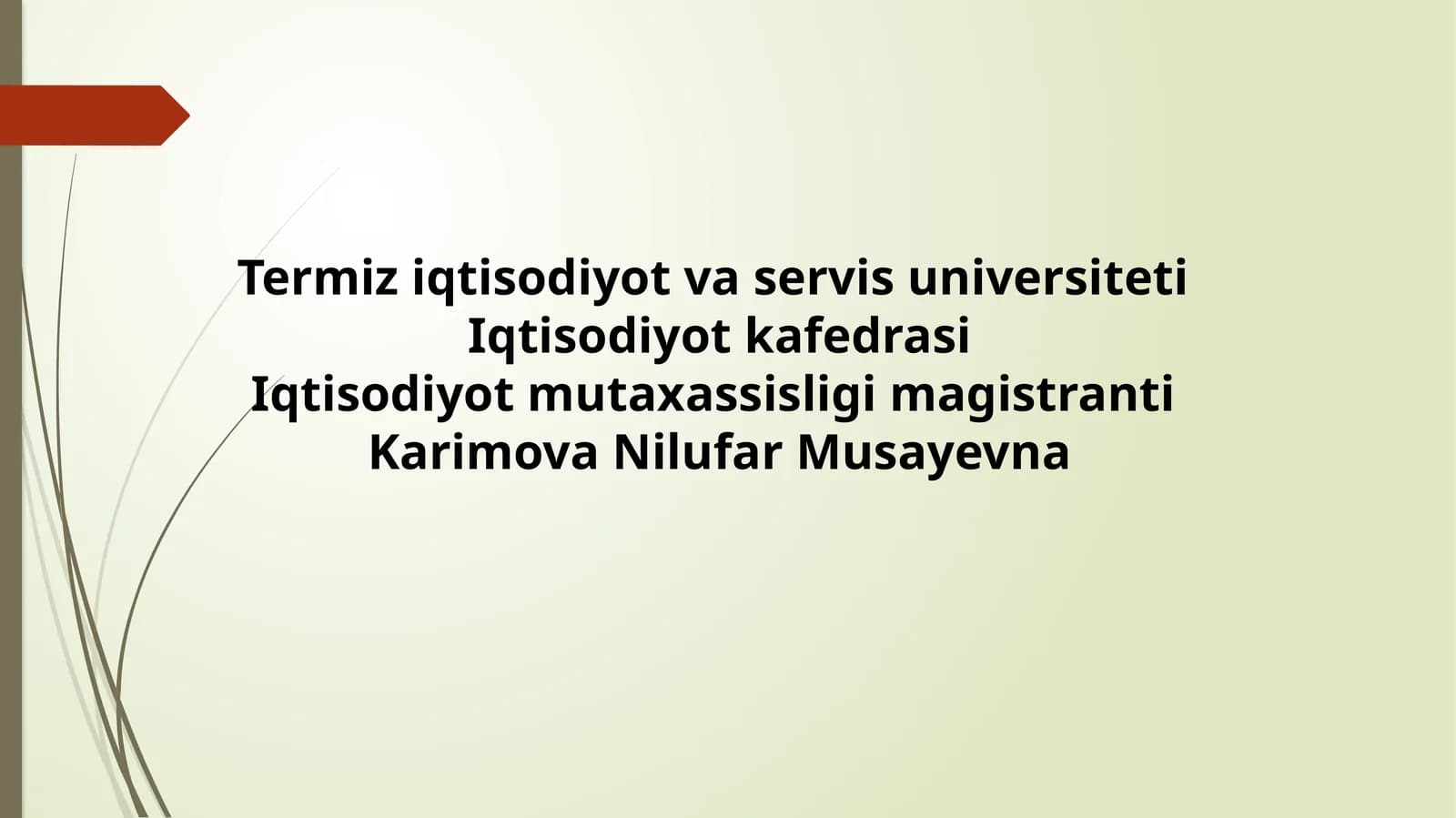 Pokiston davlatining iqtisodiy xavfsizligi