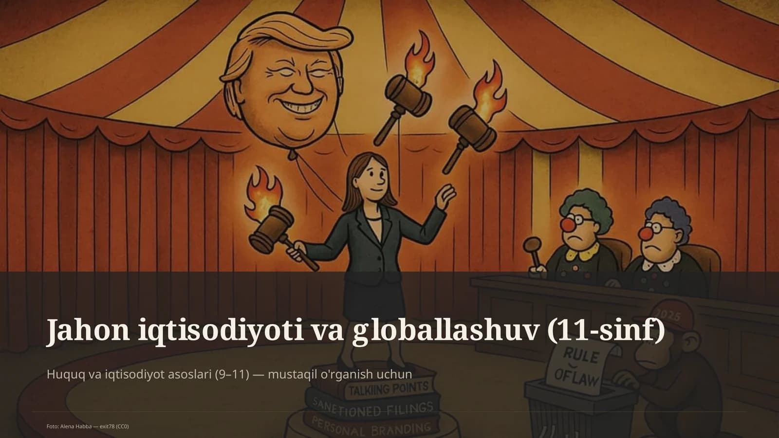 Huquq va iqtisodiyot asoslari (9– 11)