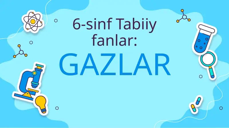 Gazlar