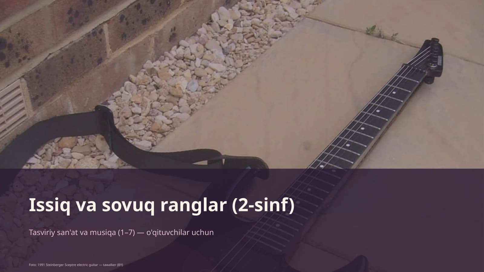 Tasviriy san'at va musiqa (1-7)