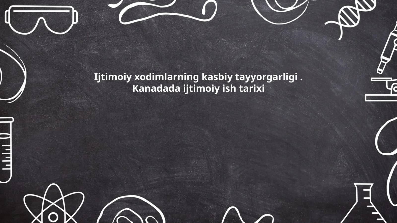 Kanadada ijtimoiy ish tarixi