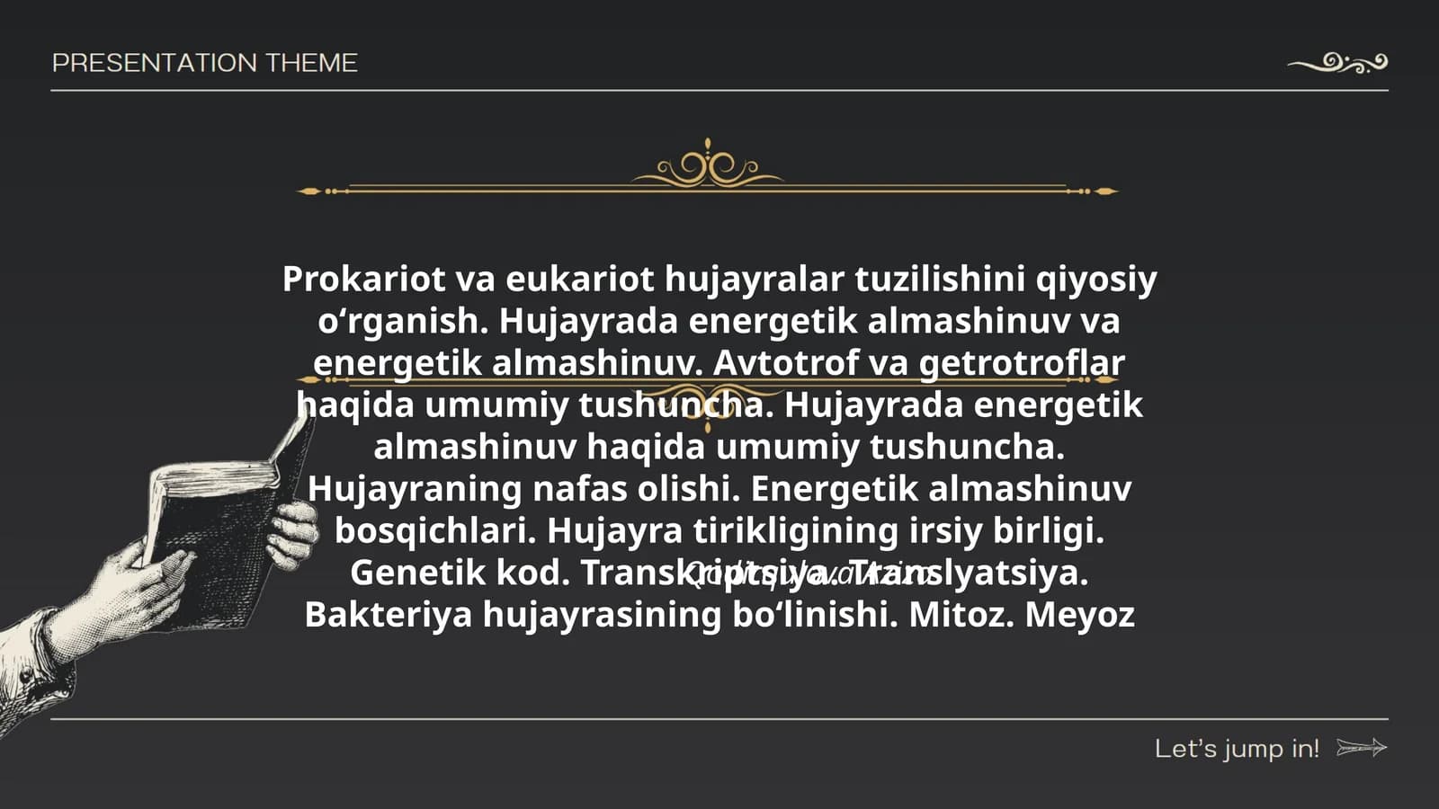 Prokariot va eukariot hujayralar tuzilishini qiyosiy oʻrganish. Qodirqulova Aziza
