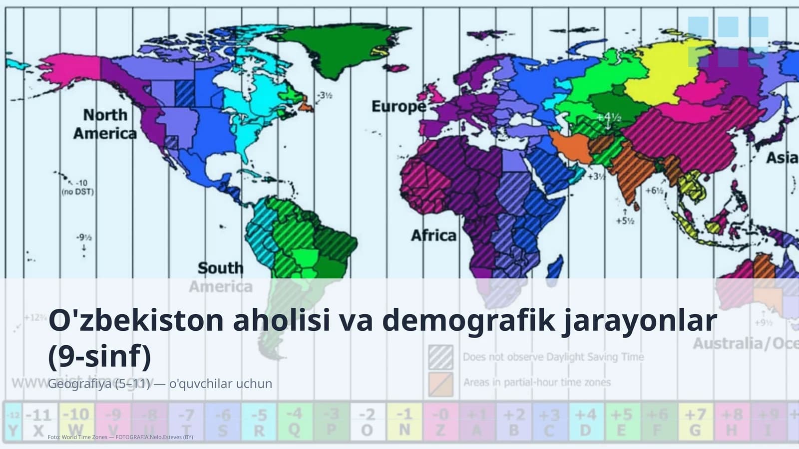 O'zbekiston aholisi va demografik jarayonlar (9-sinf)