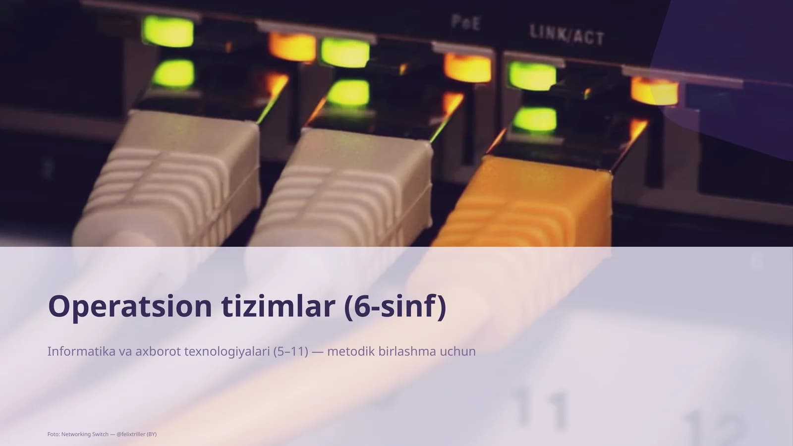 Operatsion tizimlar (6-sinf)
