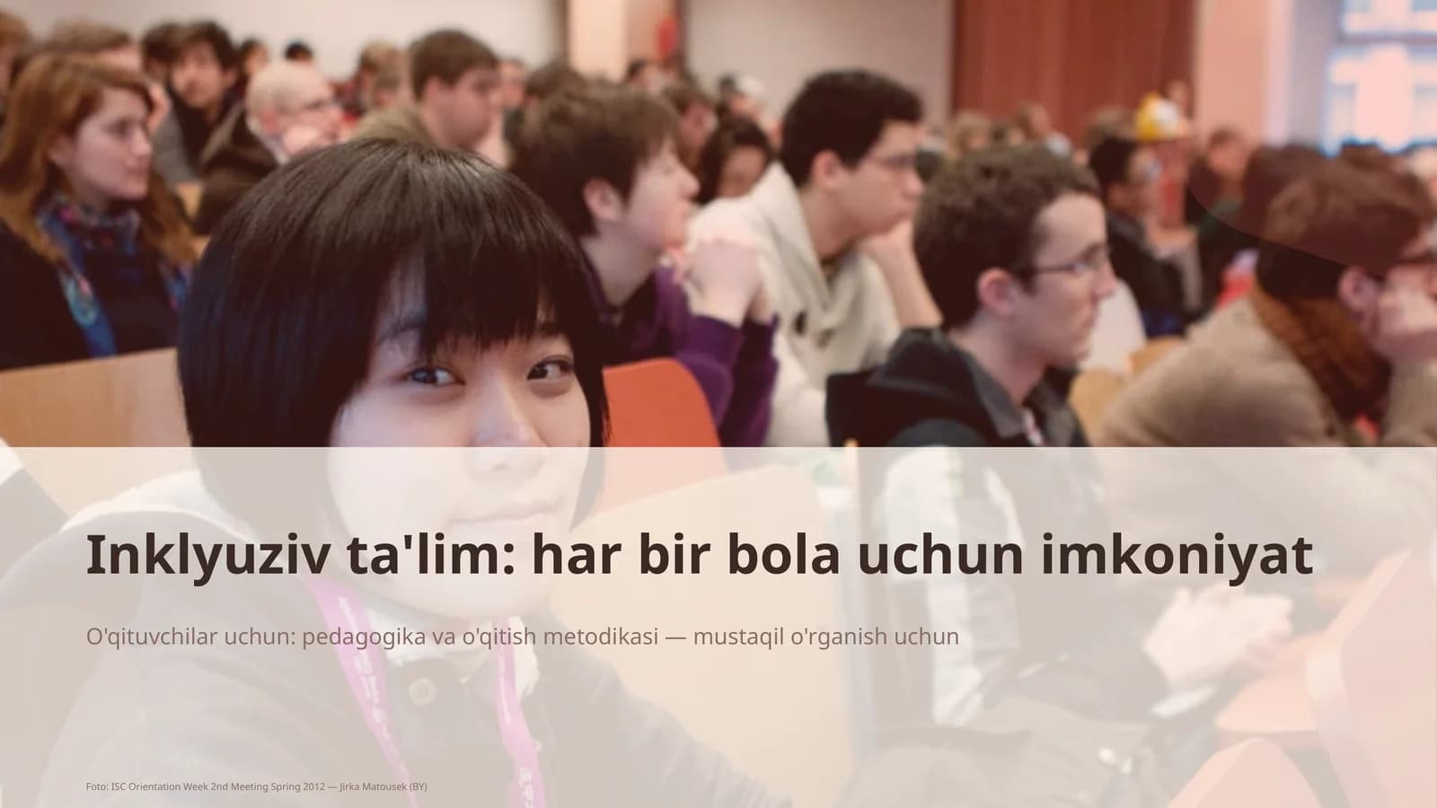 Inklyuziv ta'lim: har bir bola uchun imkoniyat