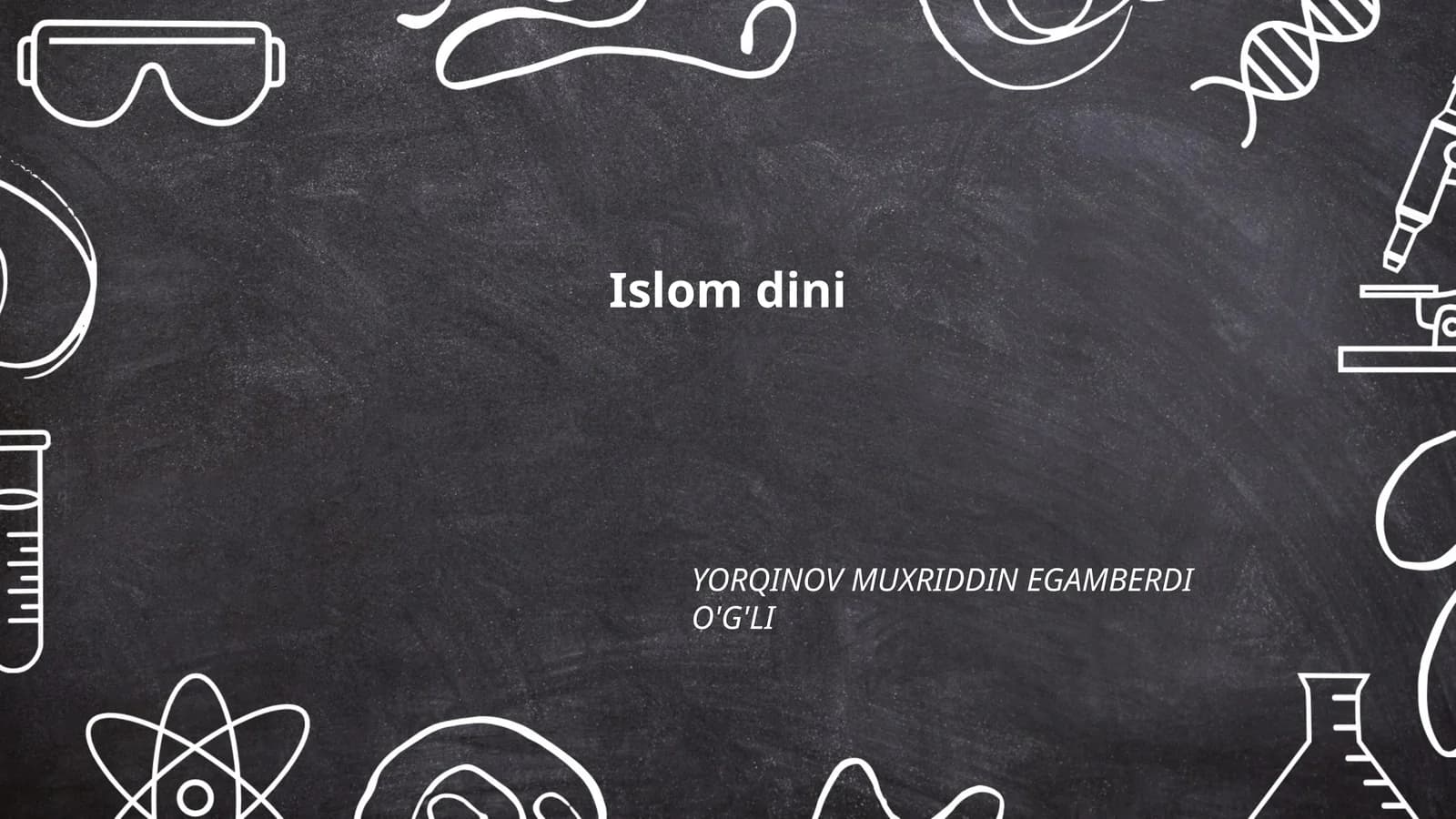 Islom dini