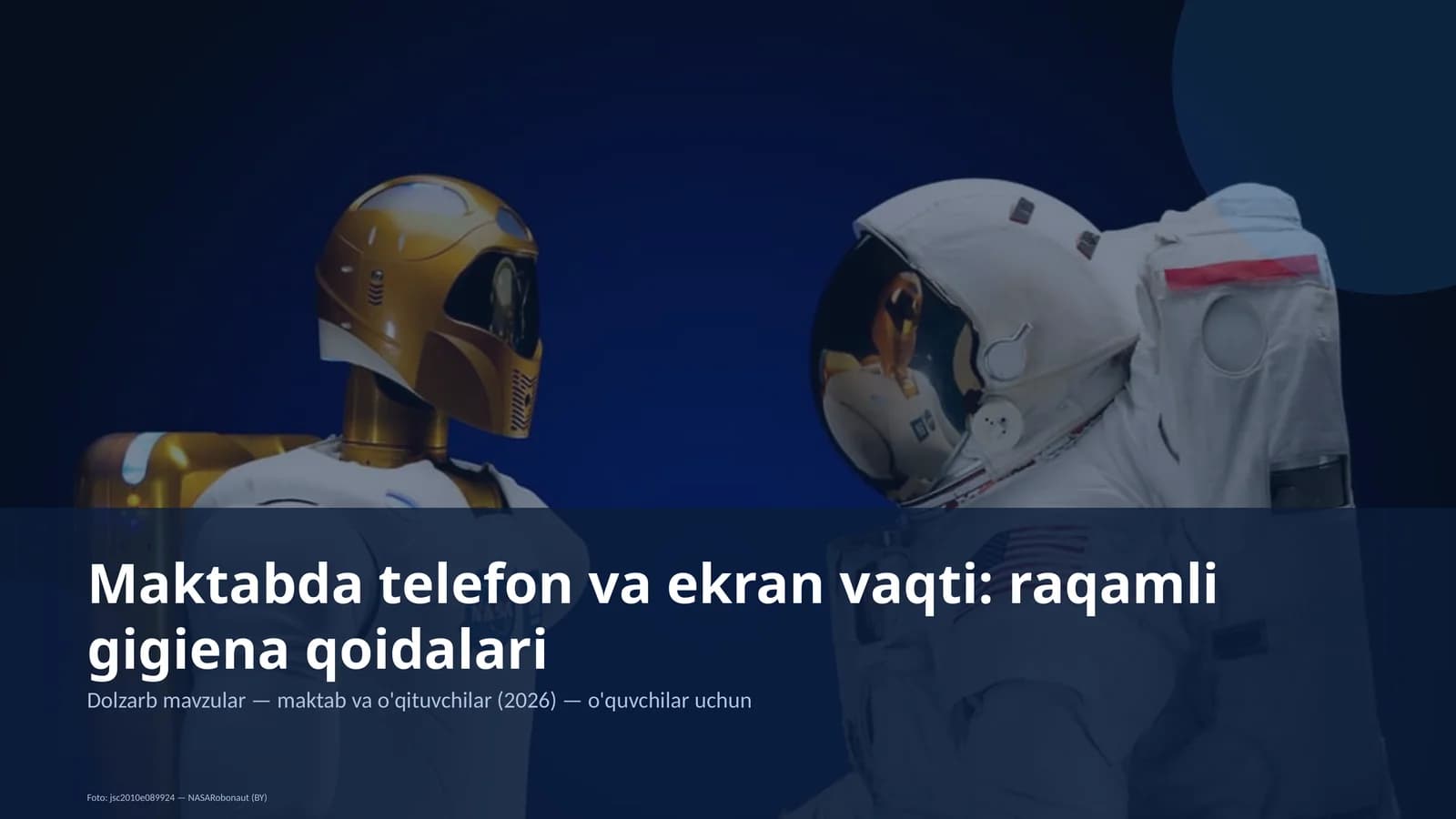 Maktabda telefon va ekran vaqti: raqamli gigiena qoidalari