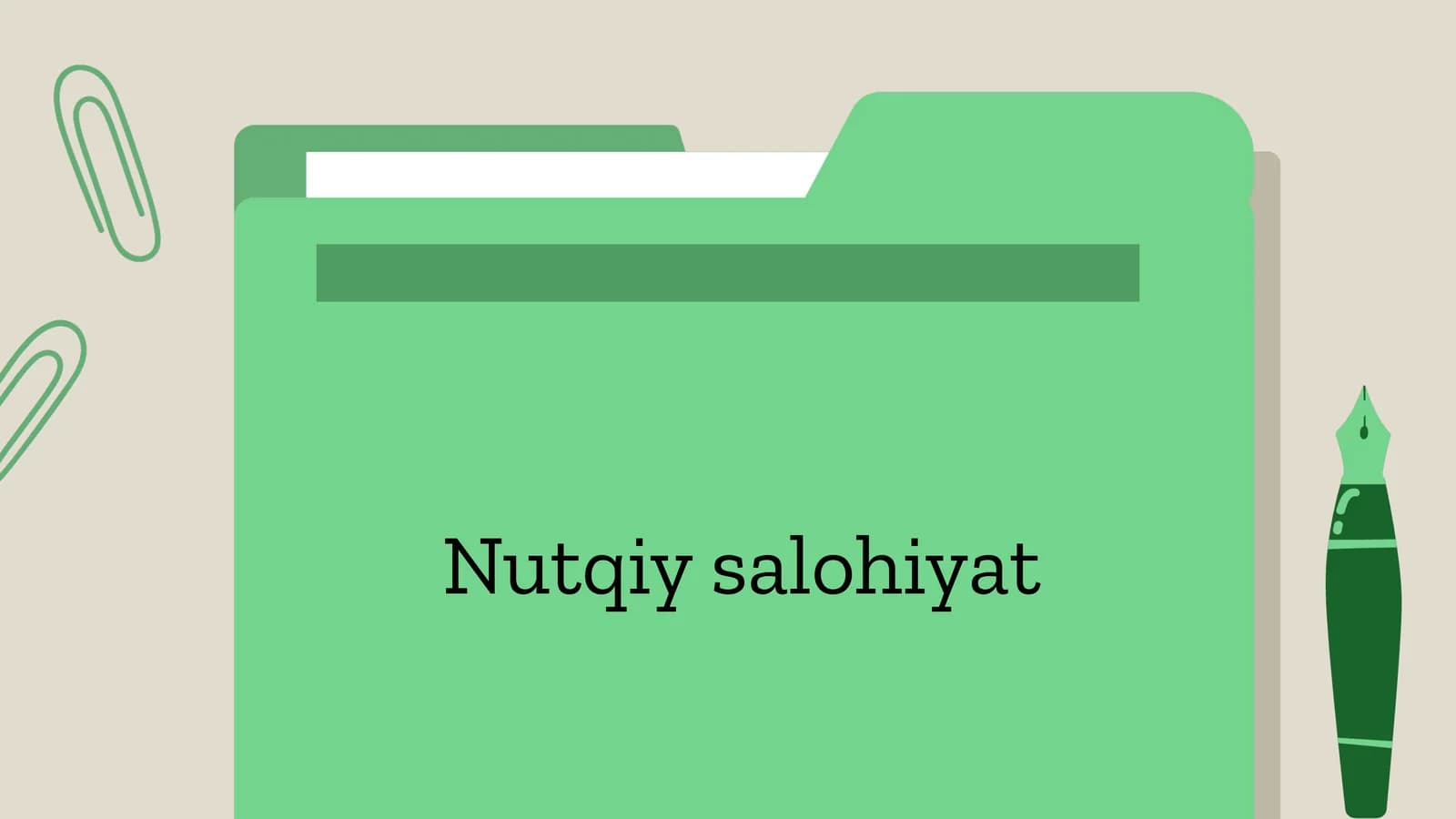 Nutqiy salohiyat