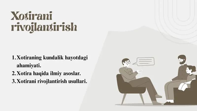 Xotirani rivojlantirish
