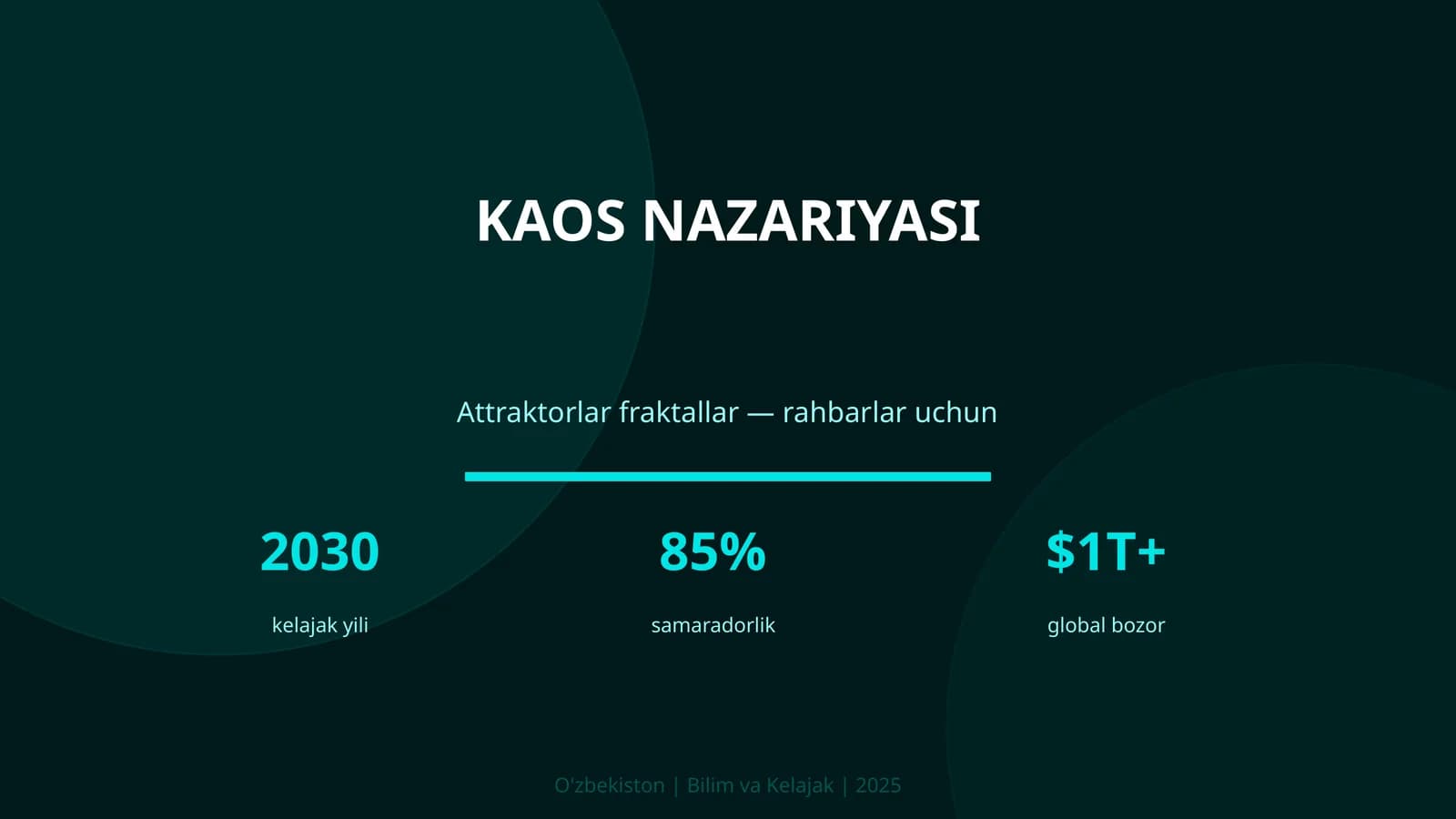 KAOS NAZARIYASI
