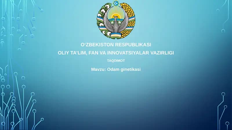 Odamginetikasi
