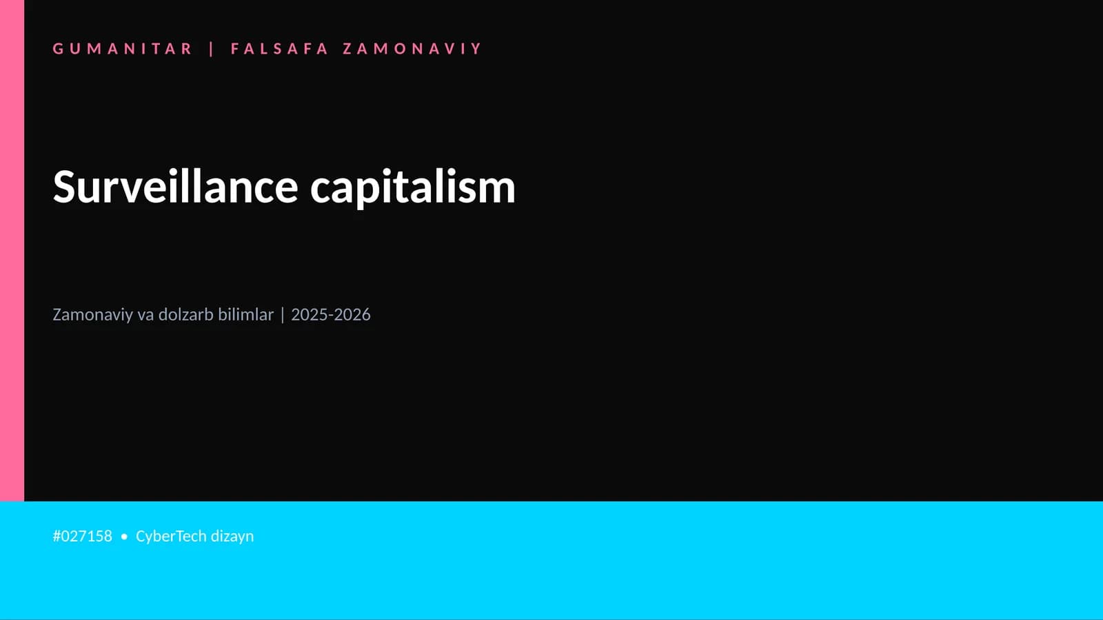 Surveillance capitalism