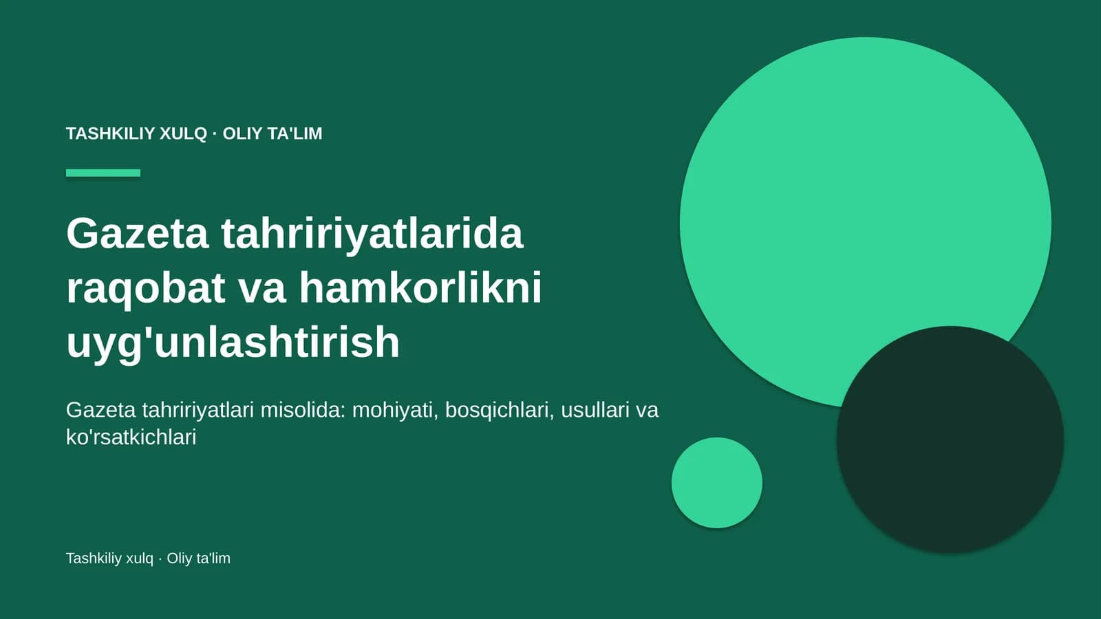 gazeta tahririyatlarida raqobat va hamkorlikni uyg'unlashtirish 3532