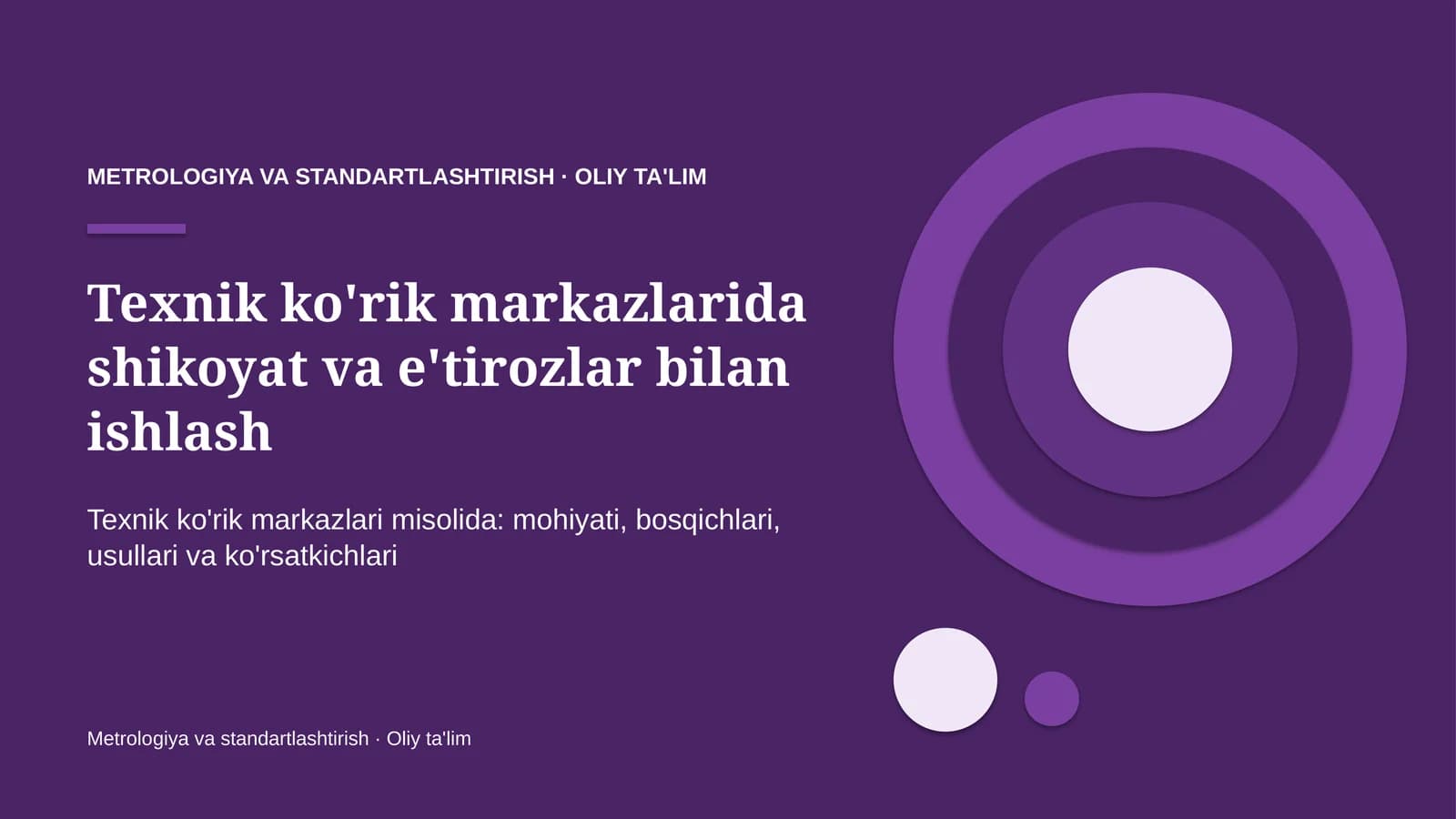 texnik ko'rik markazlarida shikoyat va e'tirozlar bilan ishlash 7619