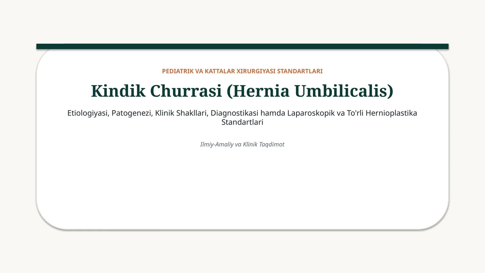 Kindik Churrasi (Hernia Umbilicalis)