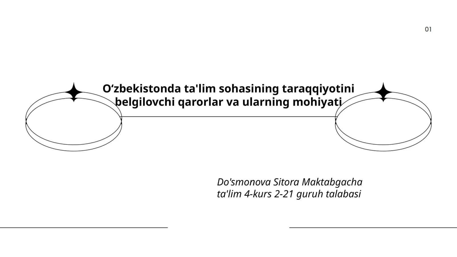 O'zbekiston ta'lim tizimi islohoti