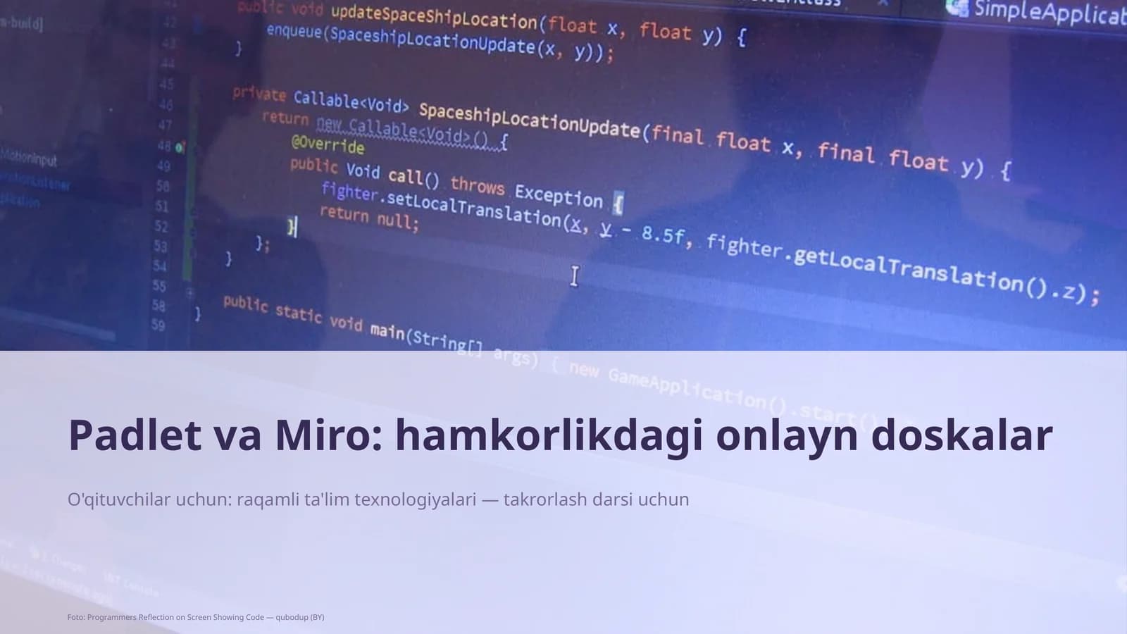 Padlet va Miro: hamkorlikdagi onlayn doskalar