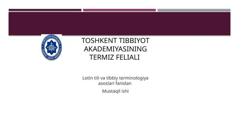 Lotin tili tarixi