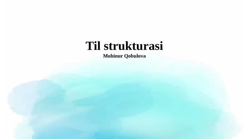 Til strukturasi