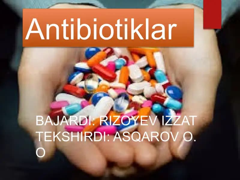 Antibiotiklar