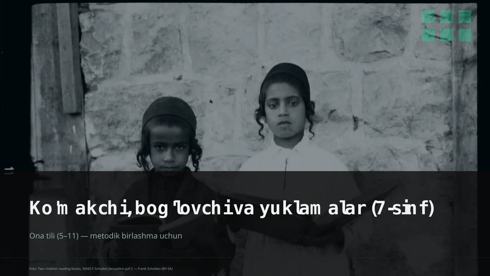 Ona tili (5–11) — metodik birlashma uchun