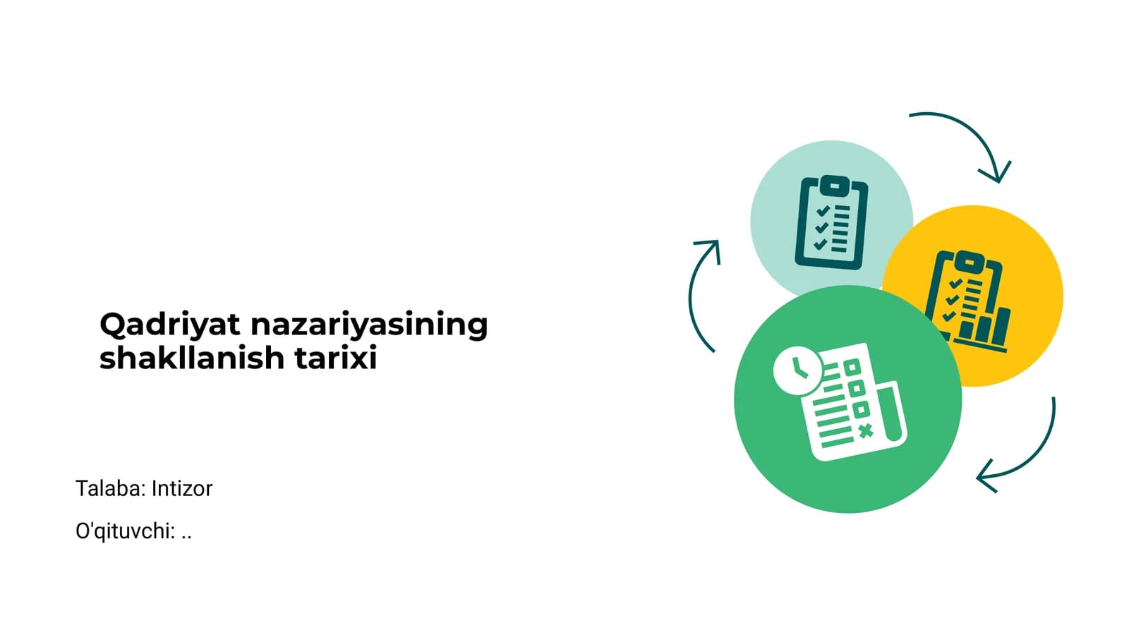 Qadriyat nazariyasining shakllanish tarixi