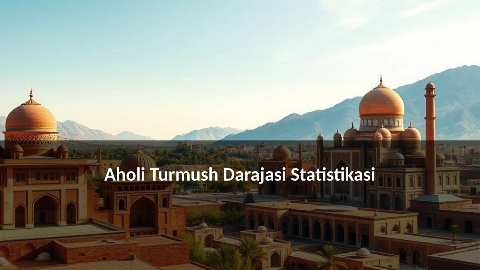 Aholi Turmush Darajasi Statistikasi