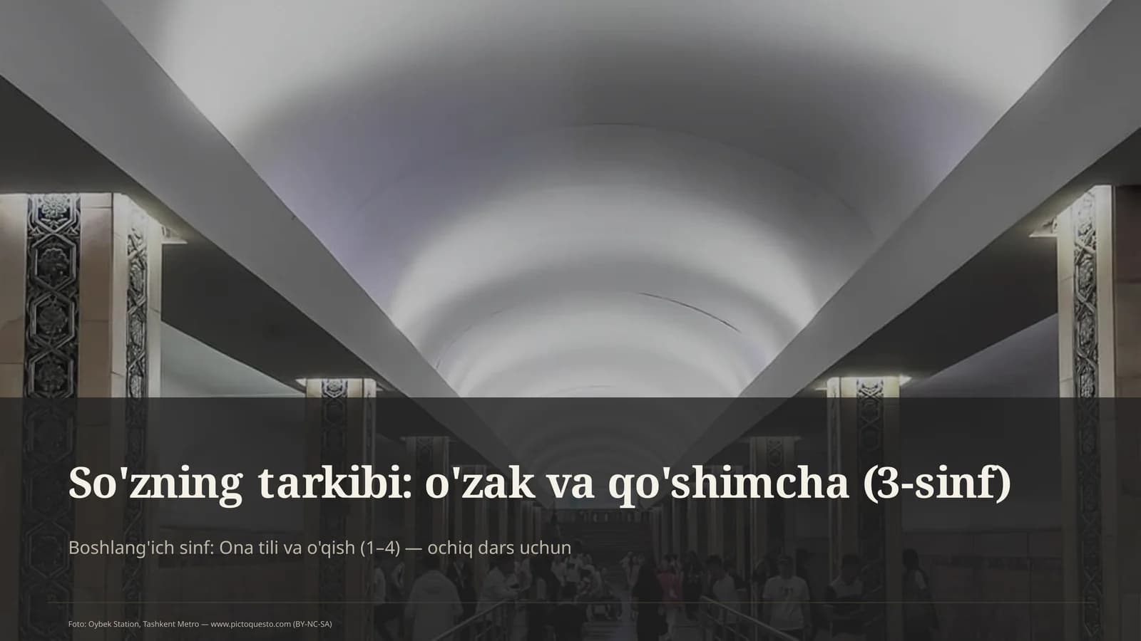 O'quv dasturi (Ona tili va o'qish)