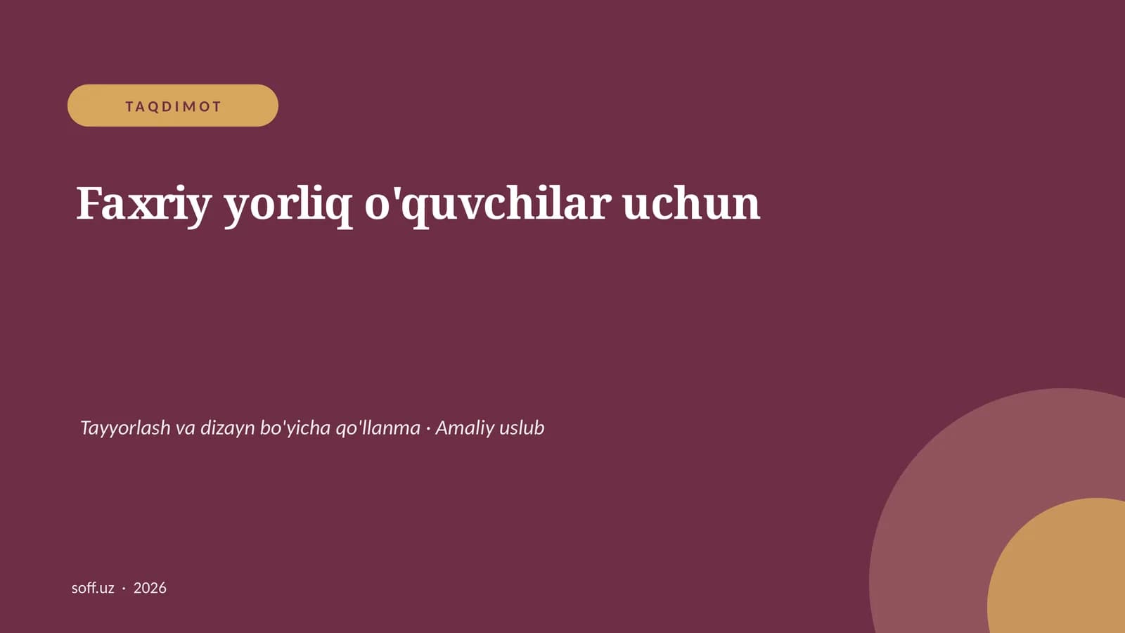 Faxriy yorliq