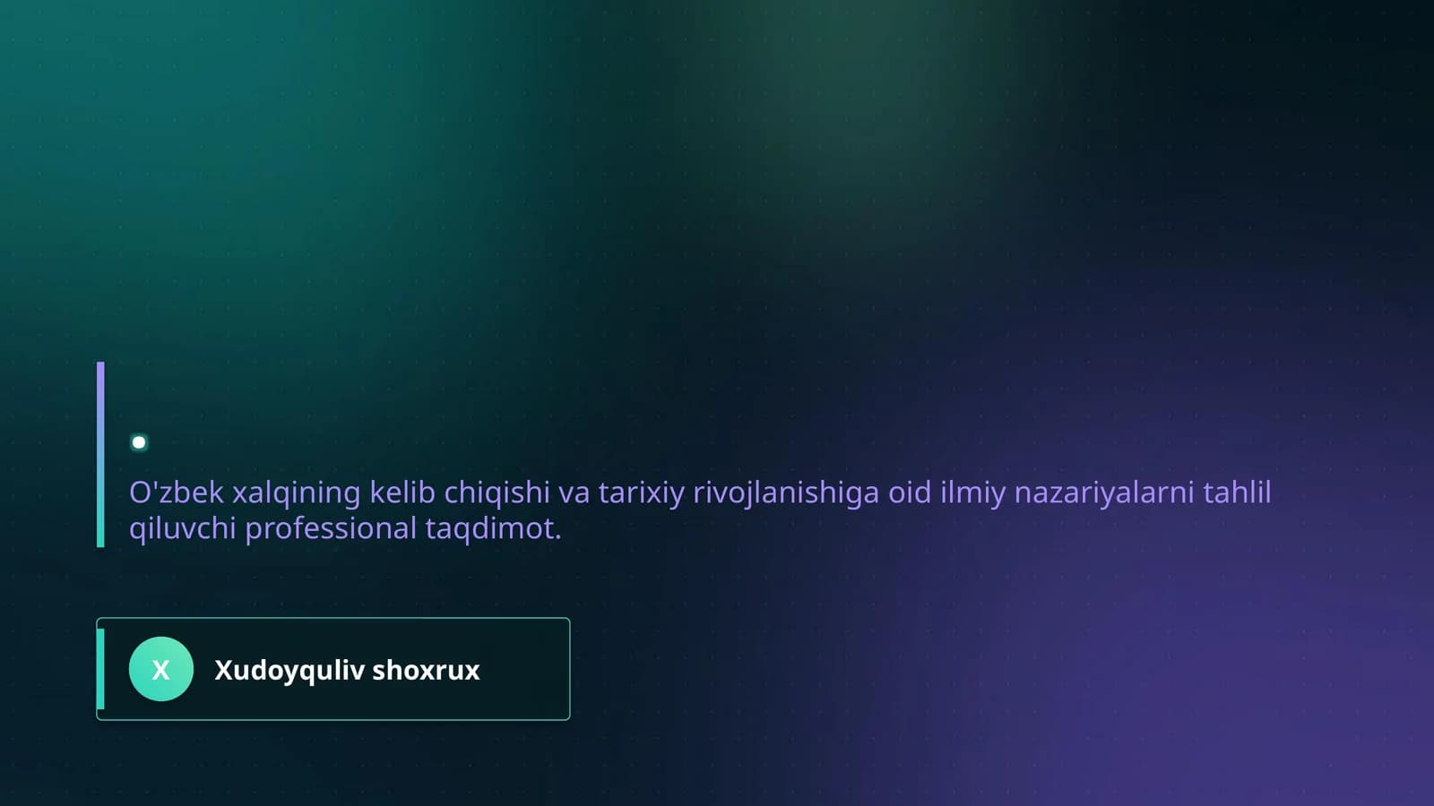 .