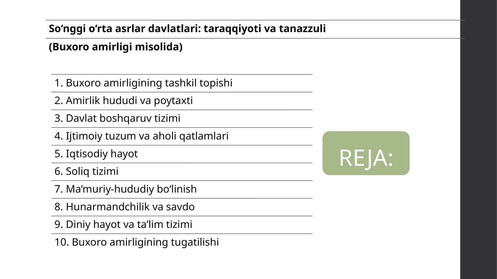 Buxoro xonligisi