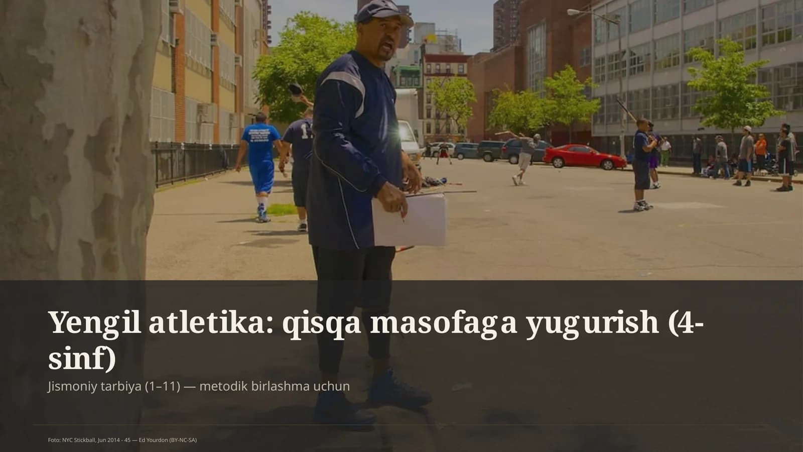 Yengil atletika: qisqa masofaga yugurish (4-sinf)