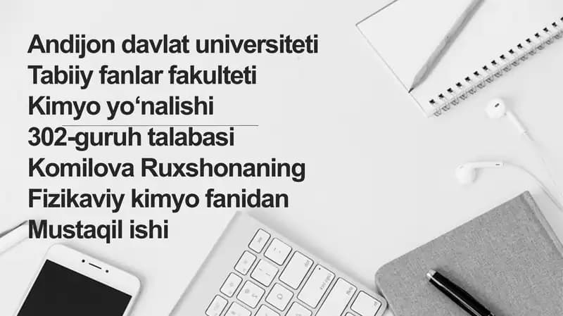 Statistik Termodinamika