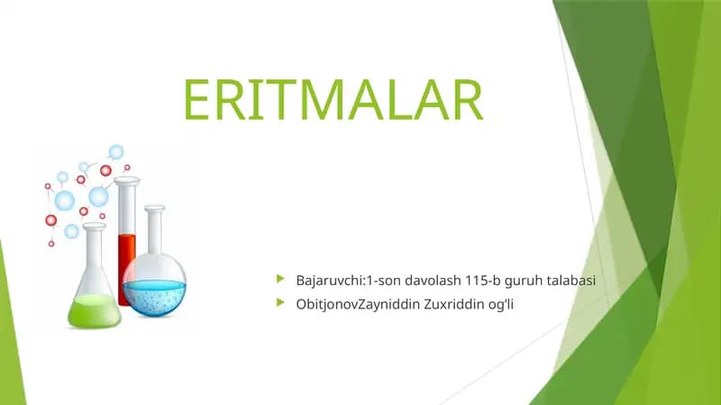 Eritmalar
