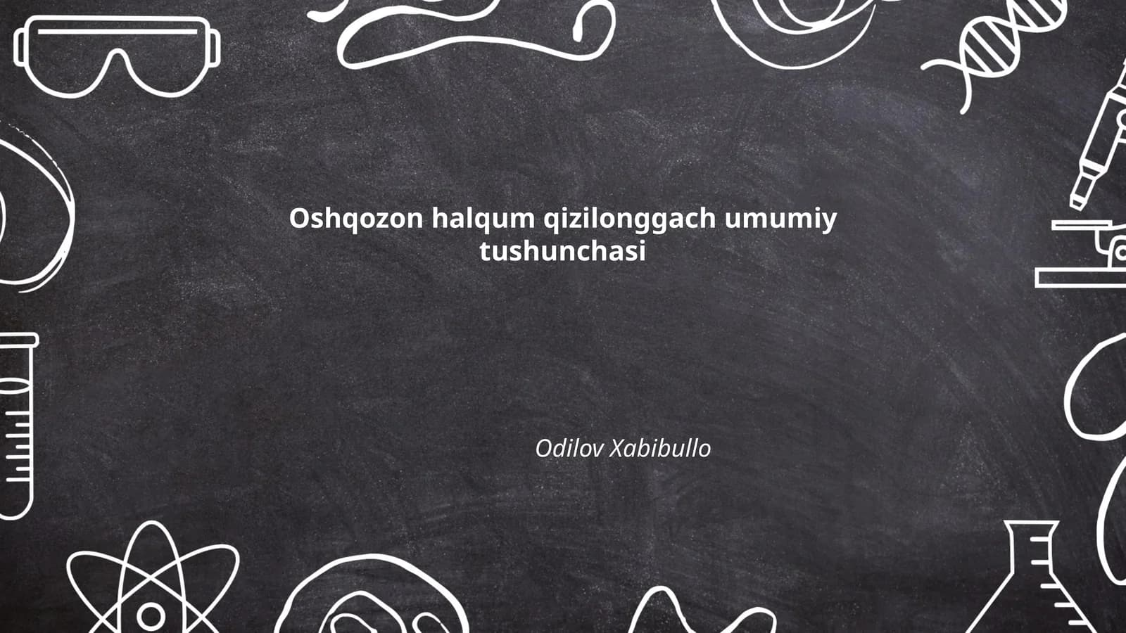 Oshqozon, halqum va qizilo'ngachning anatomik joylashuvi