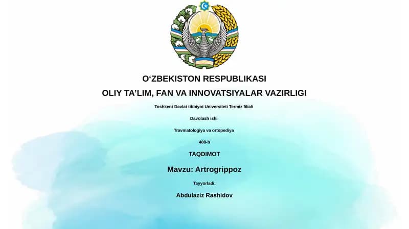 Artrogrippoz