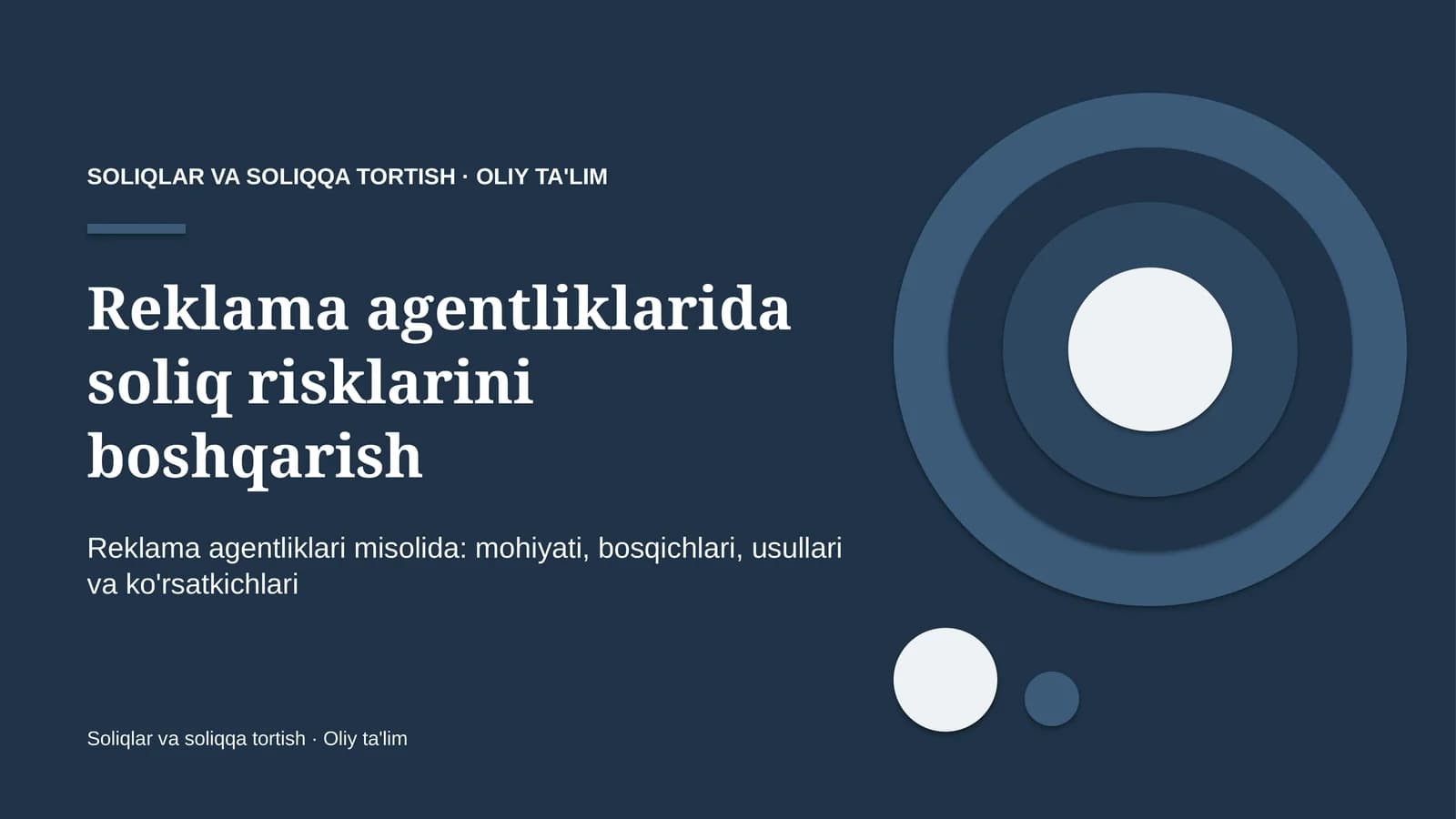 reklama agentliklarida soliq risklarini boshqarish 3469