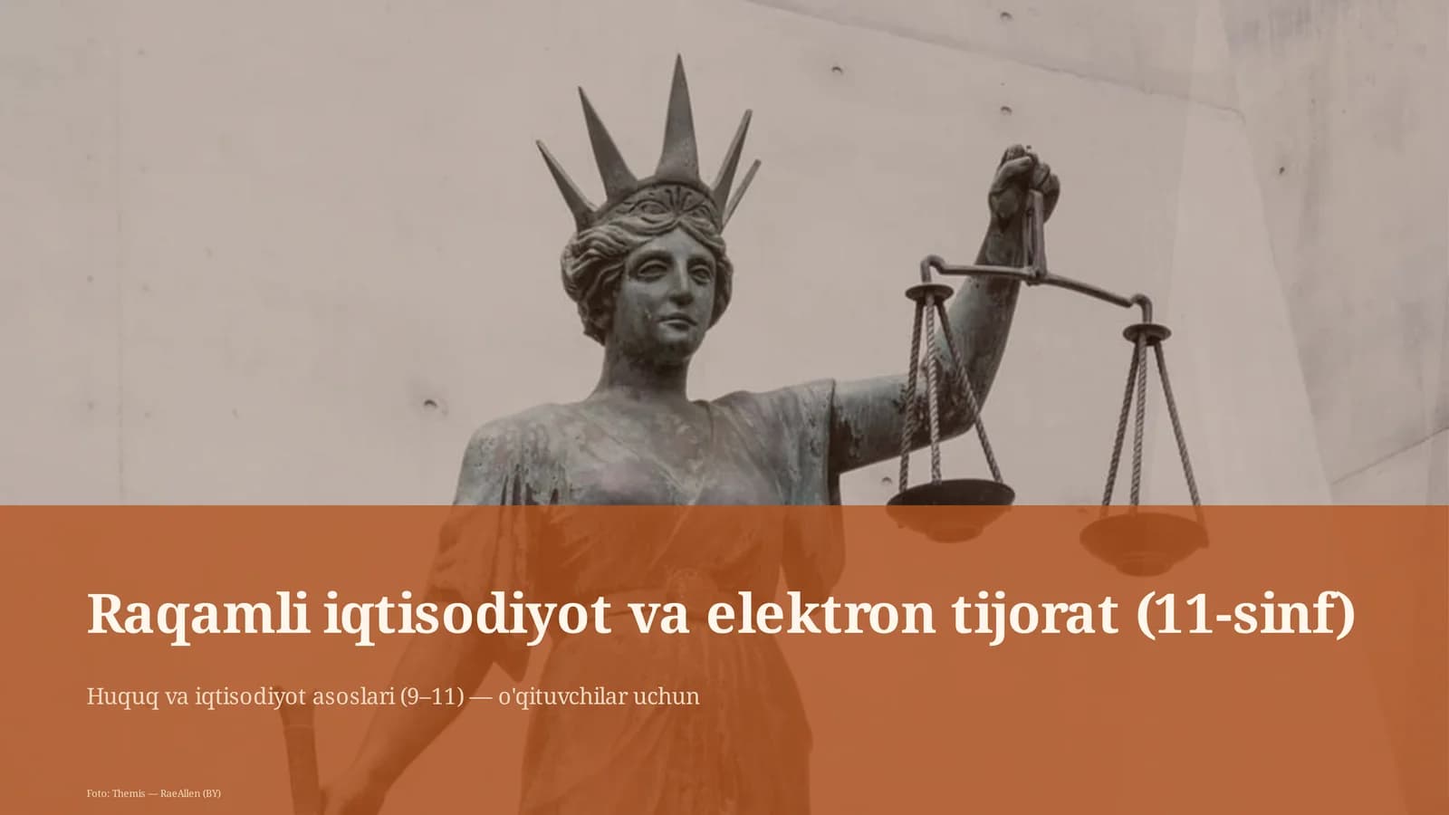 Raqamli iqtisodiyot va elektron tijorat (11-sinf)