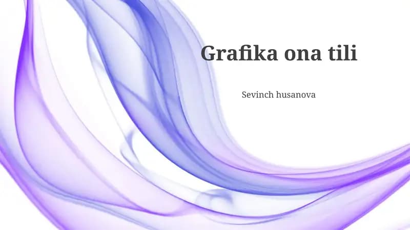 Grafika ona tili