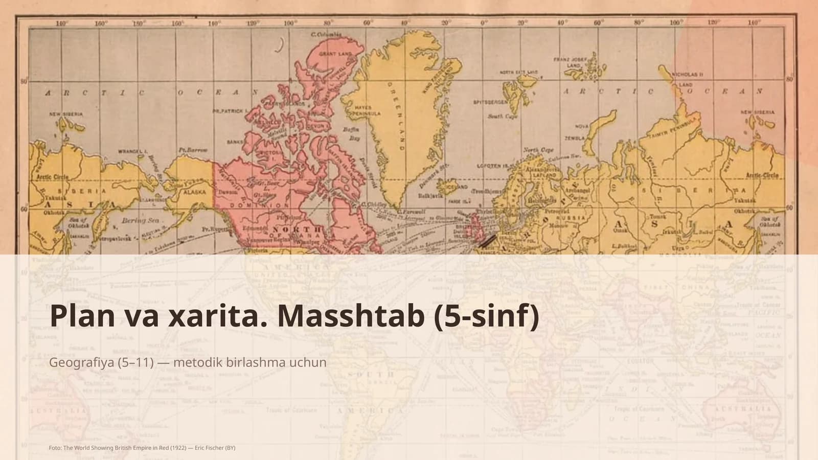 Plan va xarita. Masshtab (5-sinf)
