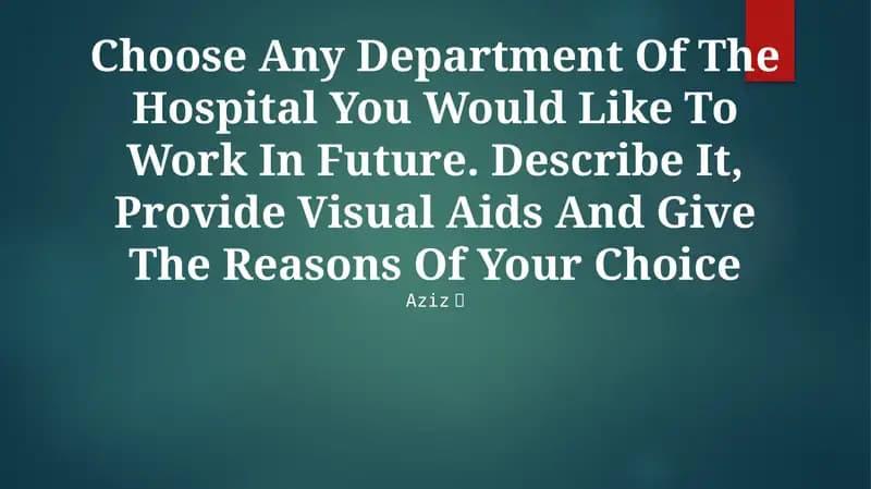 Emergency Department (ED)