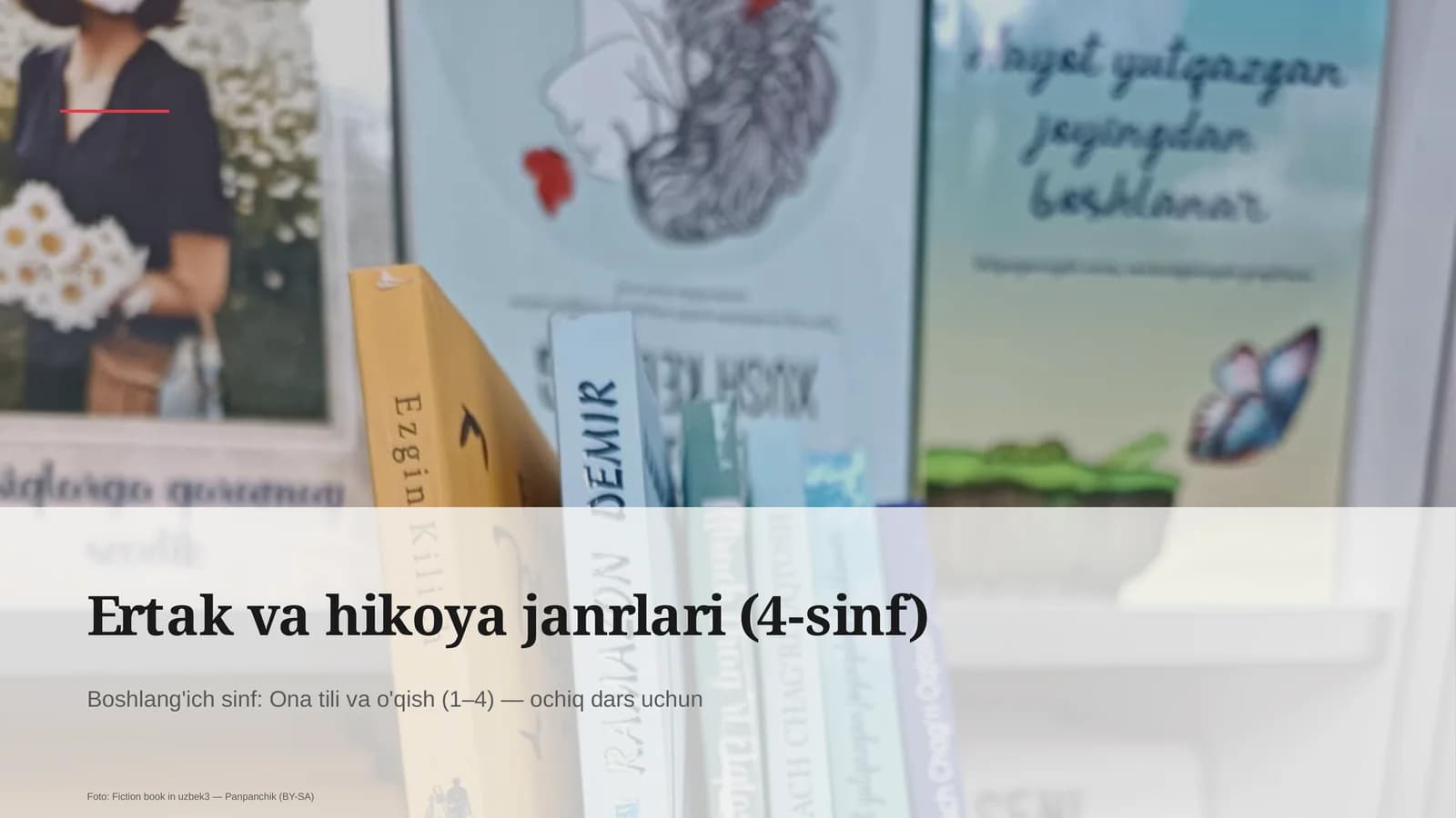 Ertak va hikoya janrlari (4-sinf)