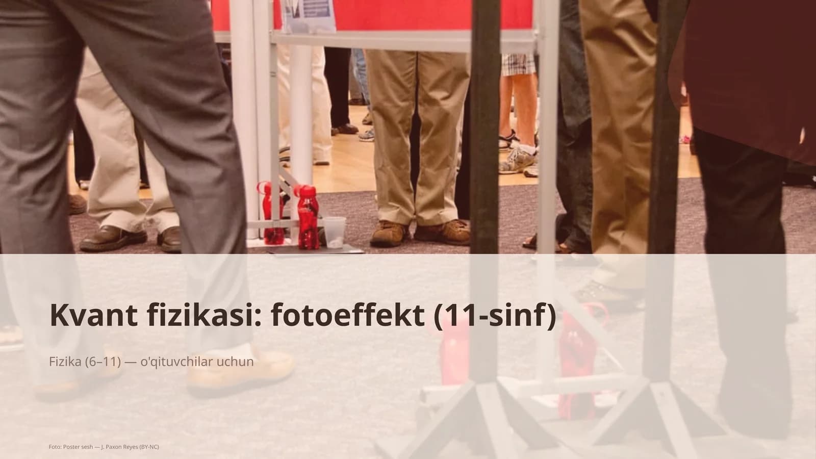 Kvant fizikasi: fotoeffekt (11-sinf)