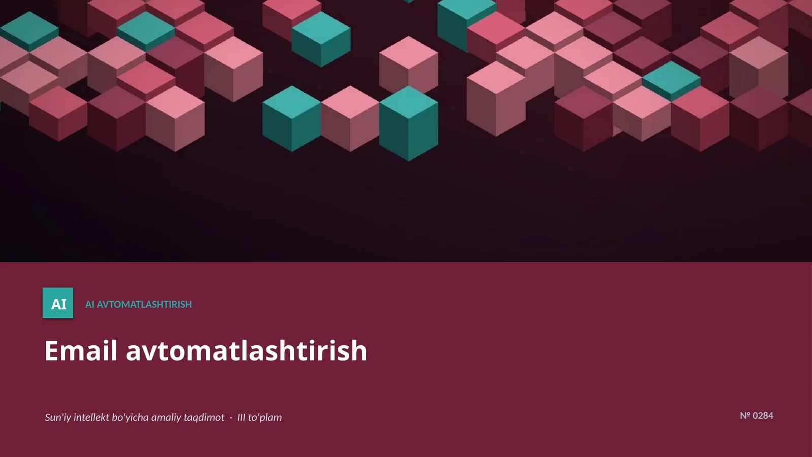 AI AVTOMATLASHTIRISH